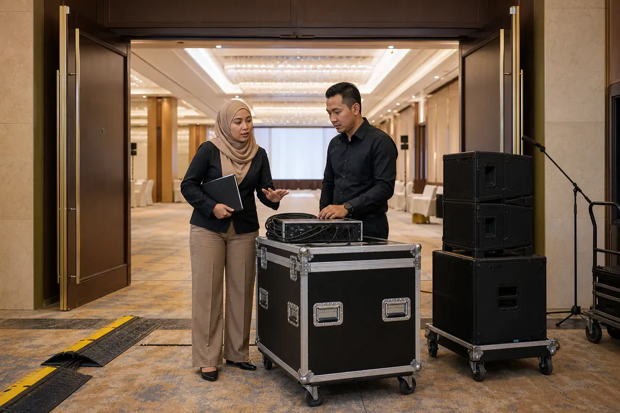 Profesional acara Melayu Malaysia menyediakan Panduan lokasi AV acara Malaysia